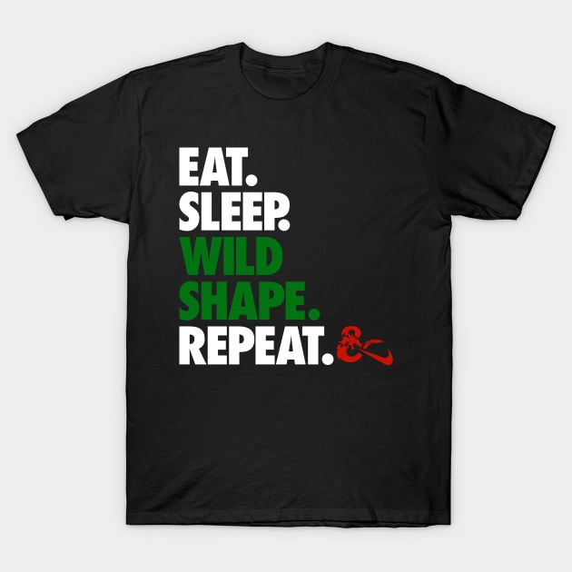 Wildshape - D&D T-Shirt by KidCrying